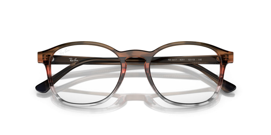 Acetate Unisex Optical Frame RX5417 – Brown