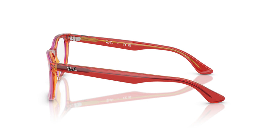 Acetate Unisex Optical Frame RY1642 – Red