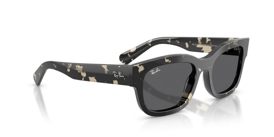 Acetate Unisex Sunglass RB2228M – Grey / Dark Grey