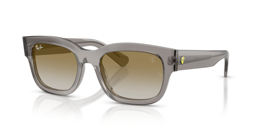 Acetate Unisex Sunglass RB2228M – Grey / Clear Grad Brown Mir Gold