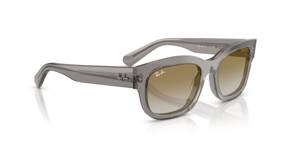Acetate Unisex Sunglass RB2228M – Grey / Clear Grad Brown Mir Gold