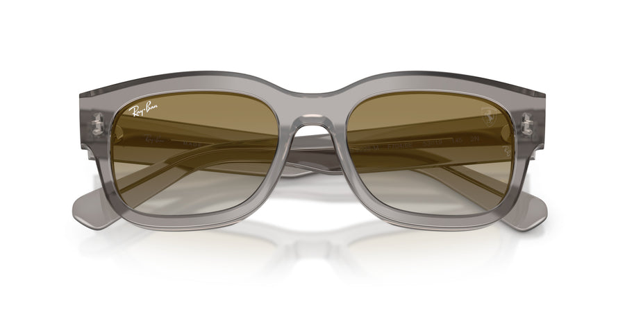 Acetate Unisex Sunglass RB2228M – Grey / Clear Grad Brown Mir Gold