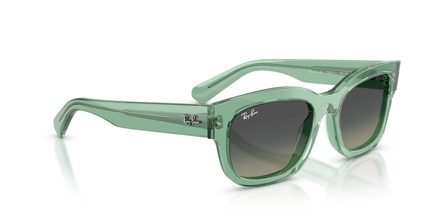 Acetate Unisex Sunglass RB2228M – Green / Grey Gradient