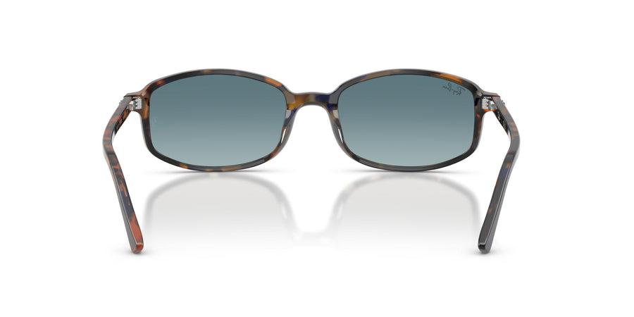 Acetate Unisex Sunglass RB2232 – Yellow / Blue Gradient Grey