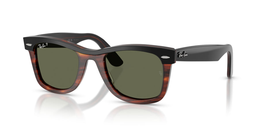 Acetate Unisex Sunglass RB2240 – Black / Polar Green
