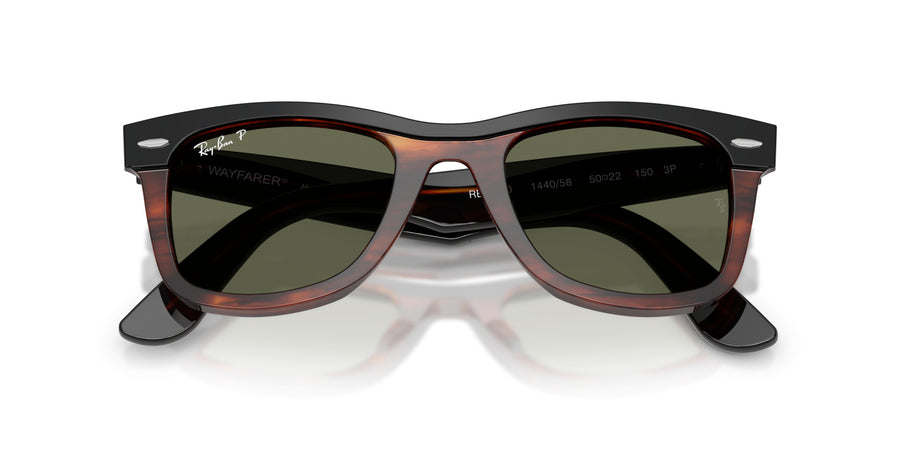 Acetate Unisex Sunglass RB2240 – Black / Polar Green