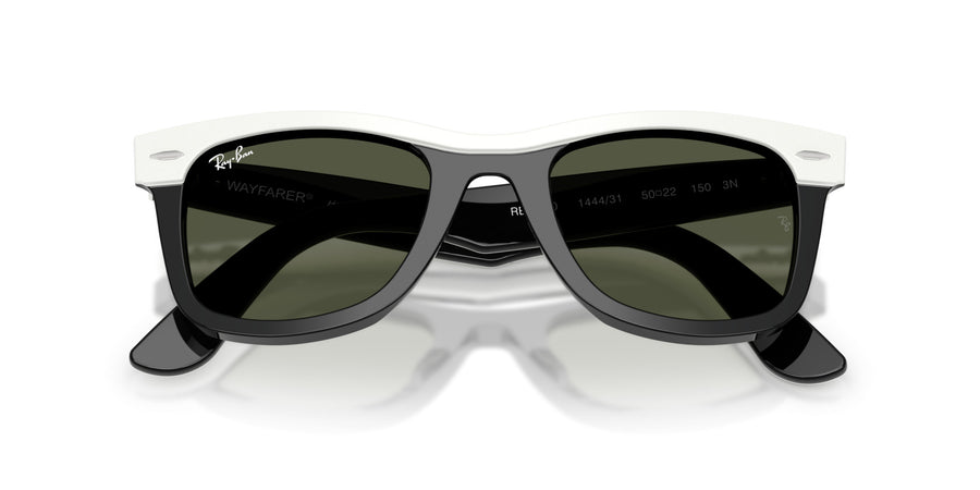 Acetate Unisex Sunglass RB2240 – White / Green
