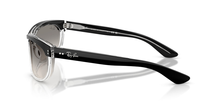 Acetate Unisex Sunglass RB2489 – Black / Clear Gradient Grey