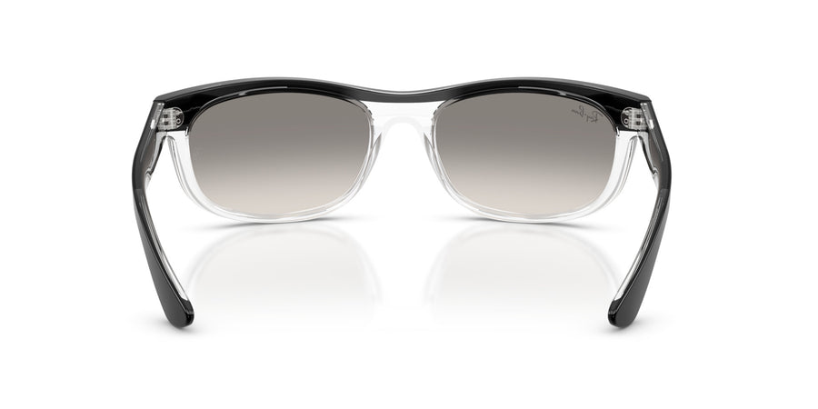 Acetate Unisex Sunglass RB2489 – Black / Clear Gradient Grey