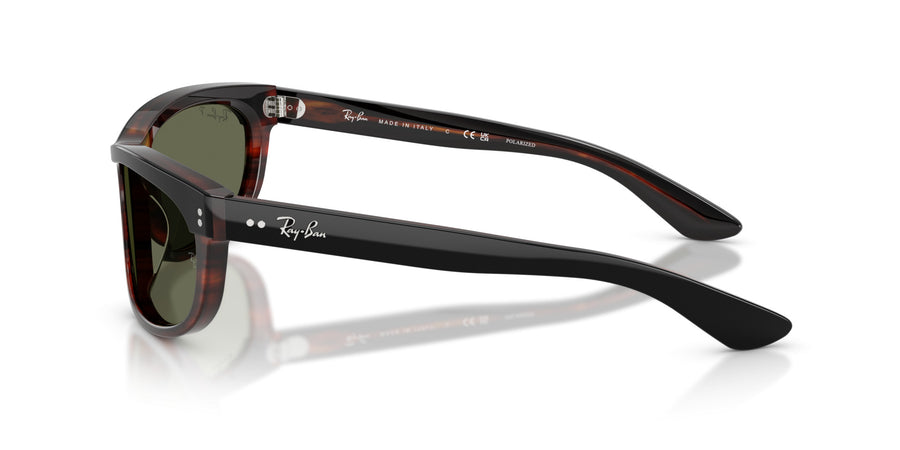 Acetate Unisex Sunglass RB2489 – Black / Green Polar