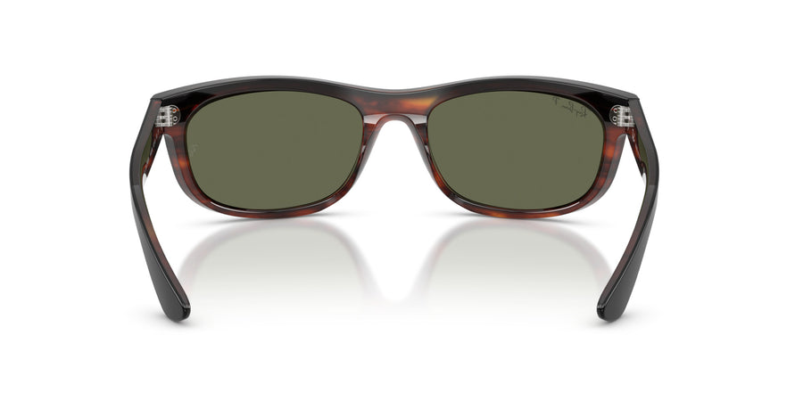 Acetate Unisex Sunglass RB2489 – Black / Green Polar
