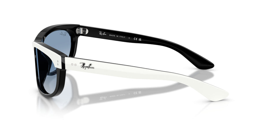 Acetate Unisex Sunglass RB2489 – White / Clear Gradient Blue