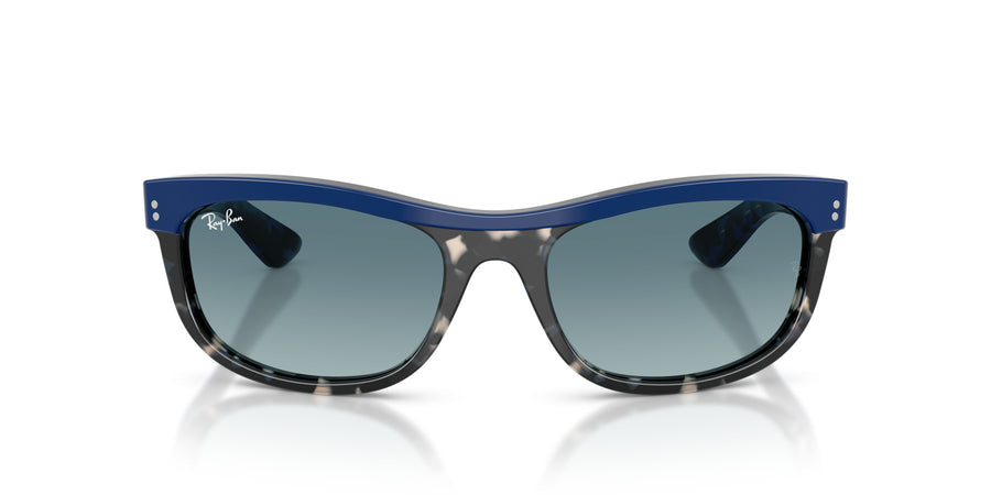 Acetate Unisex Sunglass RB2489 – Blue / Blue Gradient Grey