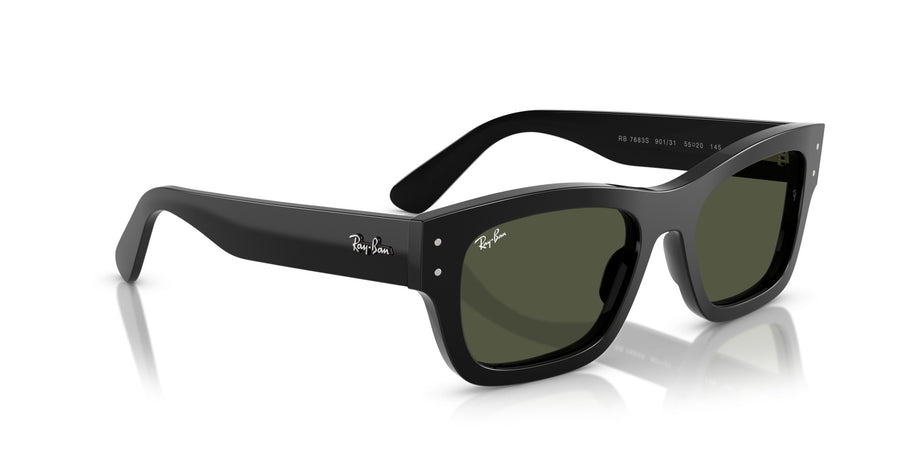 Acetate Unisex Sunglass RB7683S – Black / Green