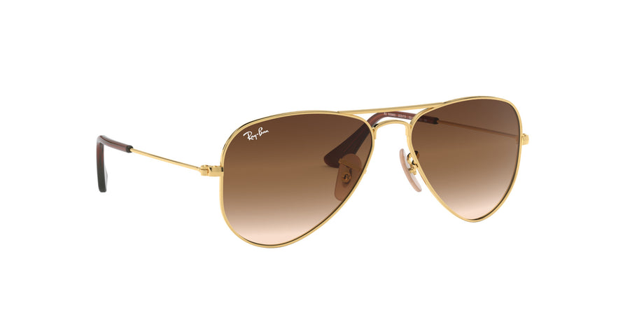 Aviator Junior RJ9506 – Gold / Brown Gradient Dark Brown