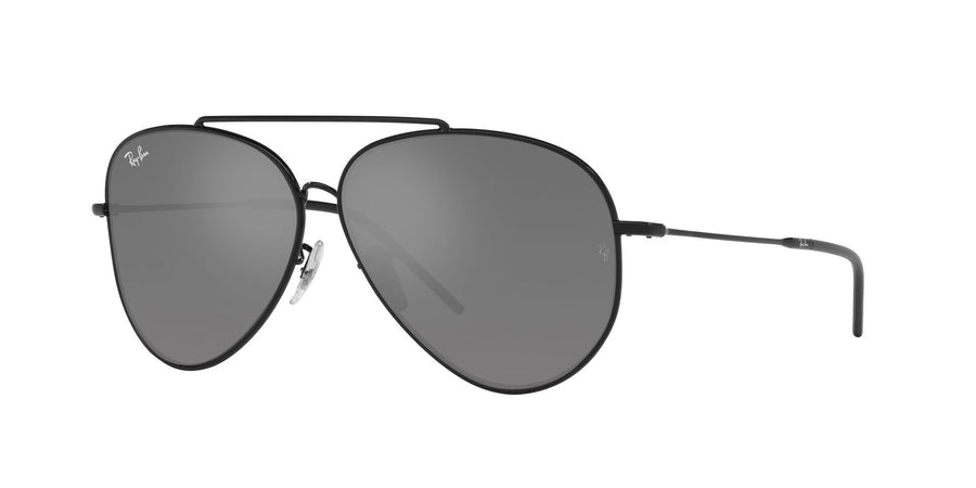 Aviator Reverse RBR0101S – Black / Grey Mirror Silver