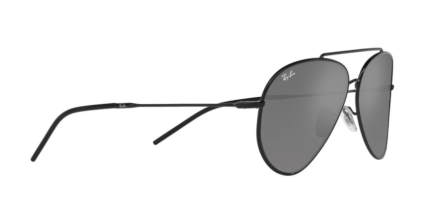 Aviator Reverse RBR0101S – Black / Grey Mirror Silver