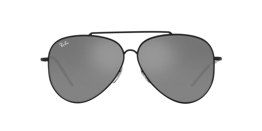 Aviator Reverse RBR0101S – Black / Grey Mirror Silver