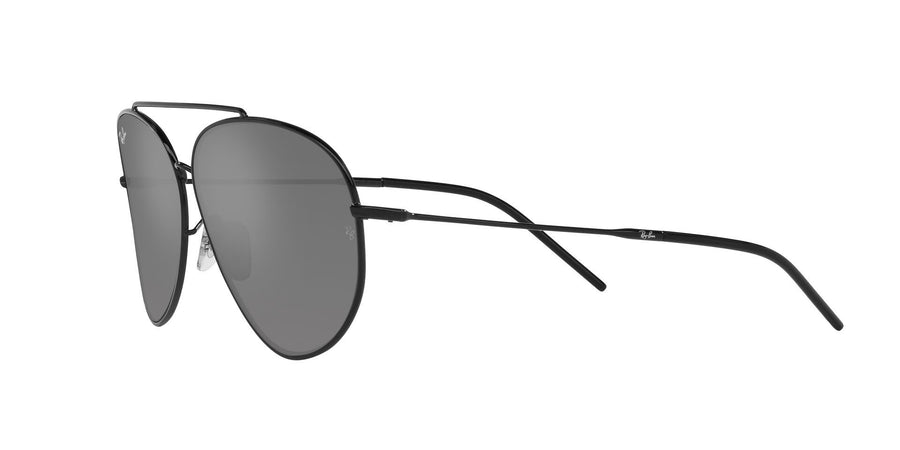 Aviator Reverse RBR0101S – Black / Grey Mirror Silver
