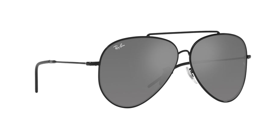 Aviator Reverse RBR0101S – Black / Grey Mirror Silver