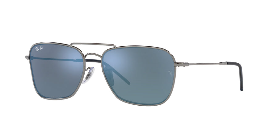 Caravan Reverse RBR0102S – Gunmetal / Dark Grey Mirror Turquoise