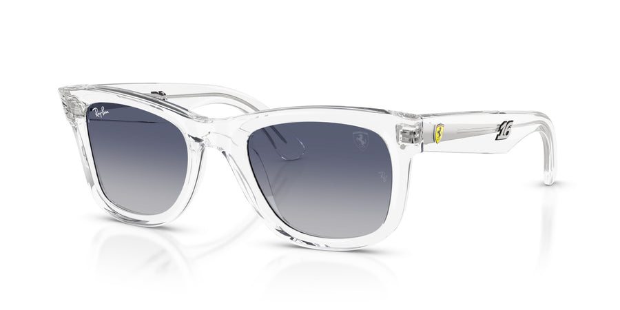 Charles Leclerc Driver Special Edition 2026 - Scuderia Ferrari Collection RBR0502SM – Clear / Light Grey Gradient Dark Blu