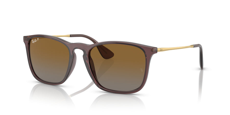 Chris RB4187 – Grey Gradient Brown Polar
