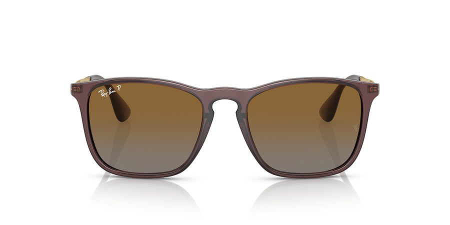 Chris RB4187 – Grey Gradient Brown Polar