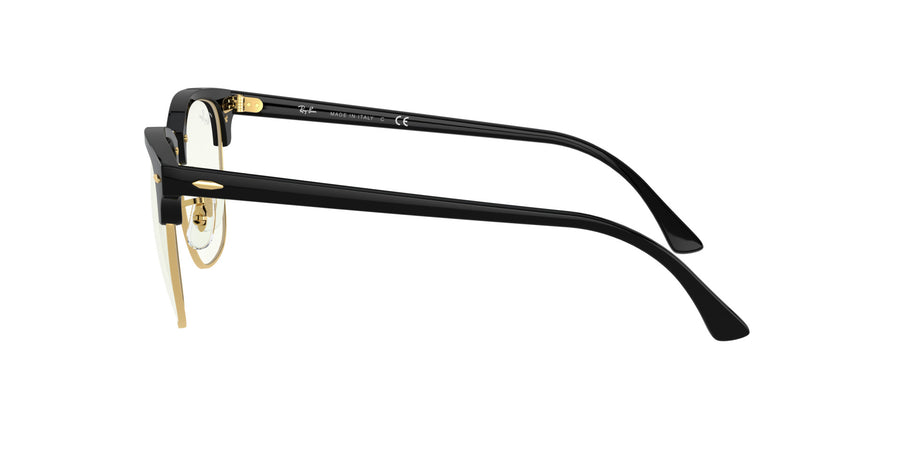 Clubmaster Blue-Light Clear RB3016 – Black / Clear Blue