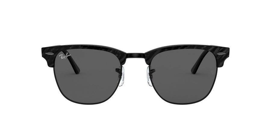Clubmaster Marble RB3016 – Wrinkled Black / Dark Grey