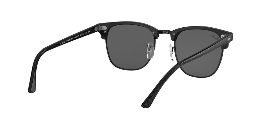 Clubmaster Marble RB3016 – Wrinkled Black / Dark Grey
