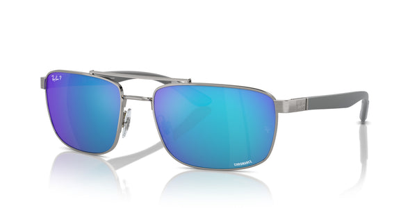 Emy RB3737CH – Green Mirror Blue Polar