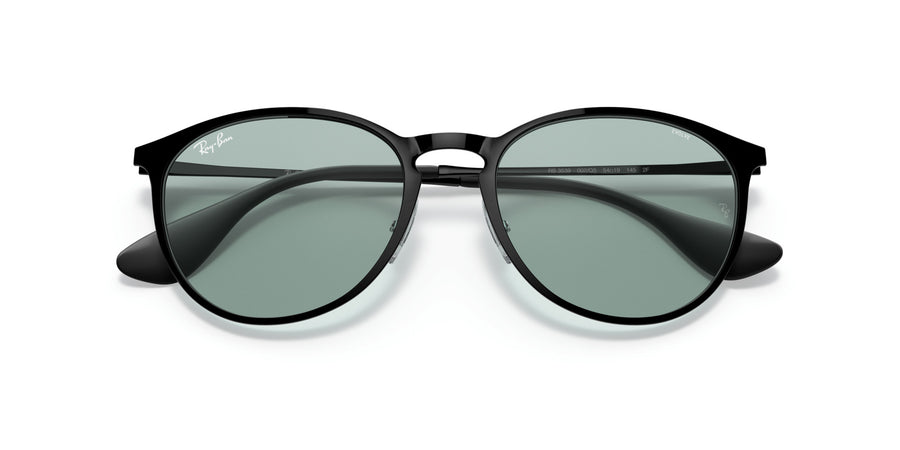 Erika Metal RB3539 – Black / Evolve Photo Green To Blue