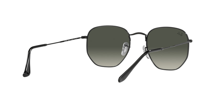 Hexagonal Flat Lenses RB3548 – Regular / Grey Gradient