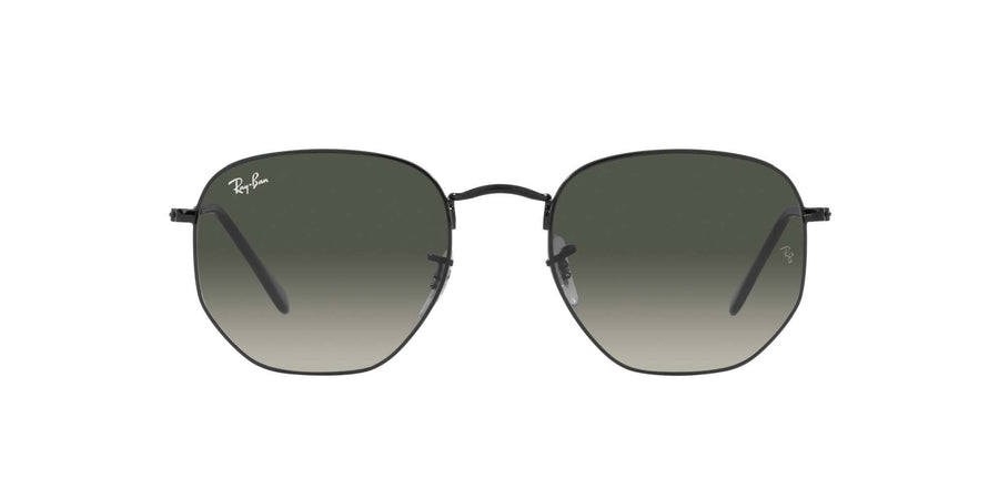 Hexagonal Flat Lenses RB3548 – Regular / Grey Gradient
