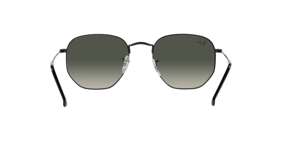 Hexagonal Flat Lenses RB3548 – Regular / Grey Gradient