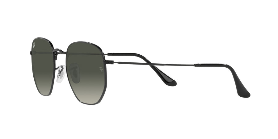 Hexagonal Flat Lenses RB3548 – Regular / Grey Gradient