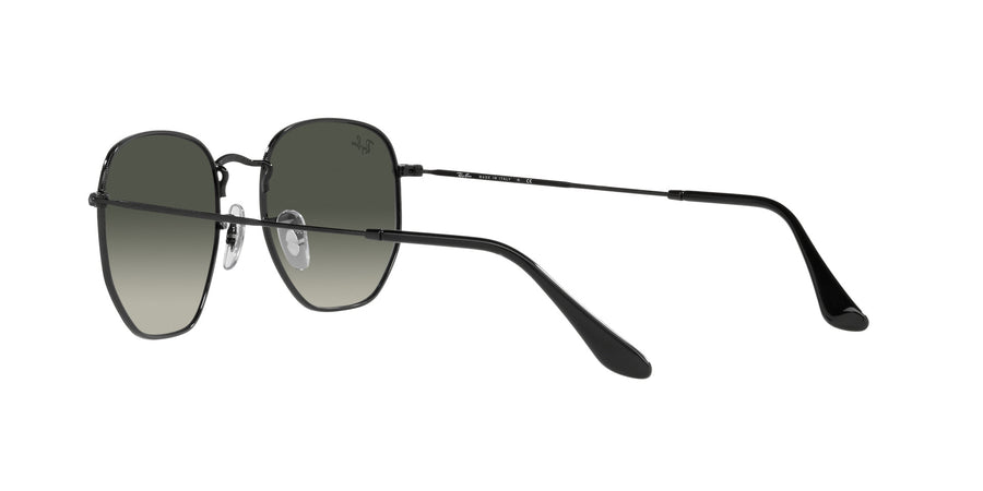 Hexagonal Flat Lenses RB3548 – Regular / Grey Gradient