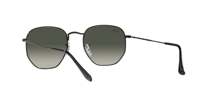 Hexagonal Flat Lenses RB3548 – Regular / Grey Gradient
