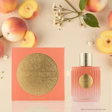 KHADLAJ PEACH VELVET
