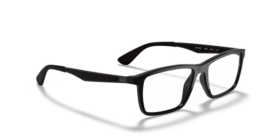 Injected Man Optical Frame RX7056 – Black