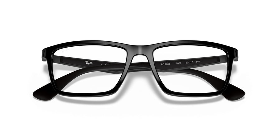 Injected Man Optical Frame RX7056 – Black