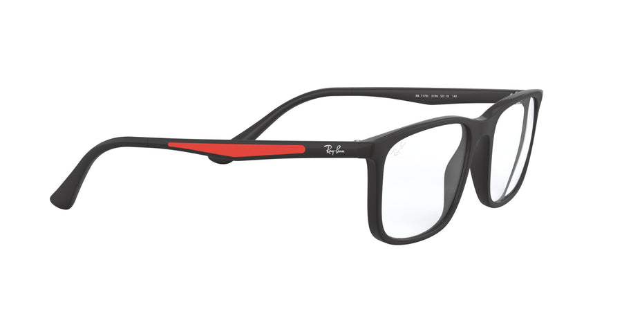 Injected Man Optical Frame RX7170I – Black