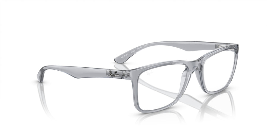Injected Unisex Optical Frame RX7027I – Grey