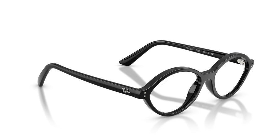 Injected Unisex Optical Frame RX7265 – Black