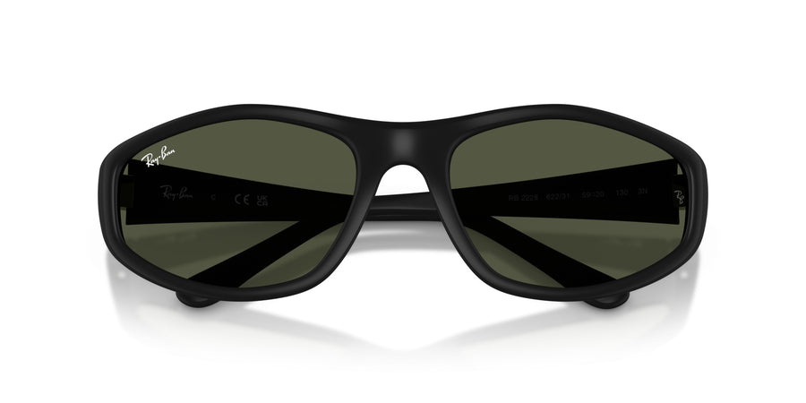 Injected Unisex Sunglass RB2228 – Dark Green