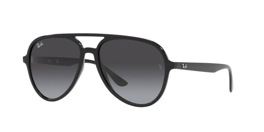 Injected Unisex Sunglass RB4376 – Black / Grey Gradient