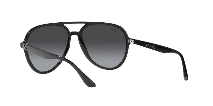 Injected Unisex Sunglass RB4376 – Black / Grey Gradient