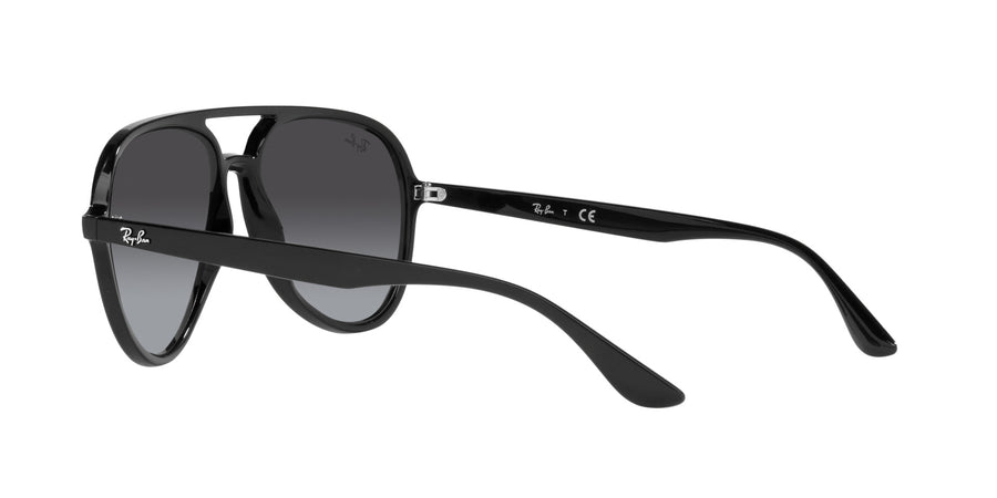 Injected Unisex Sunglass RB4376 – Black / Grey Gradient