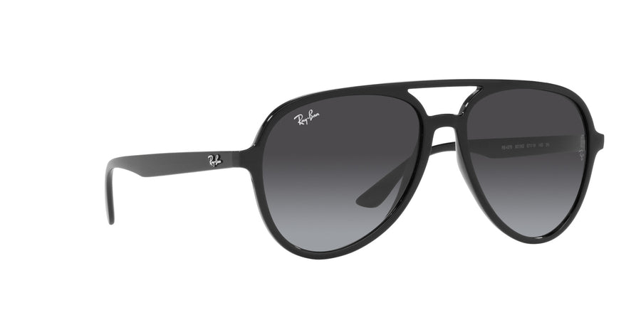 Injected Unisex Sunglass RB4376 – Black / Grey Gradient